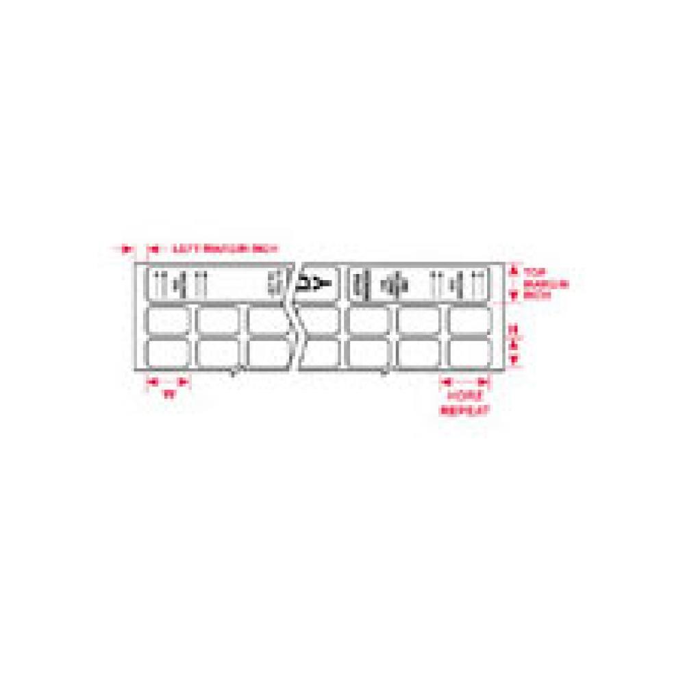 Label,InkJt,B113,Wt,1x.25,225/SH,45SH/PK