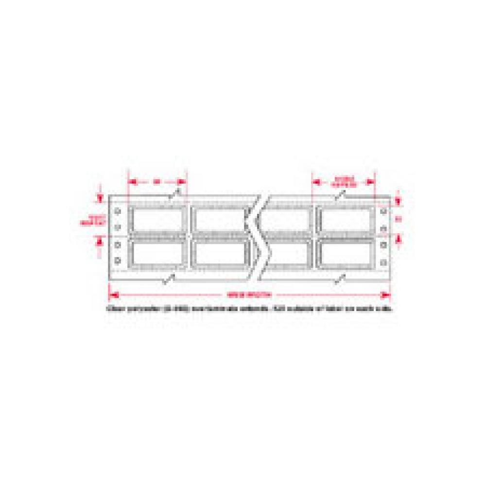 Label,Dot Mtx,B619L,1x.5,Wht,5000LBL/PK