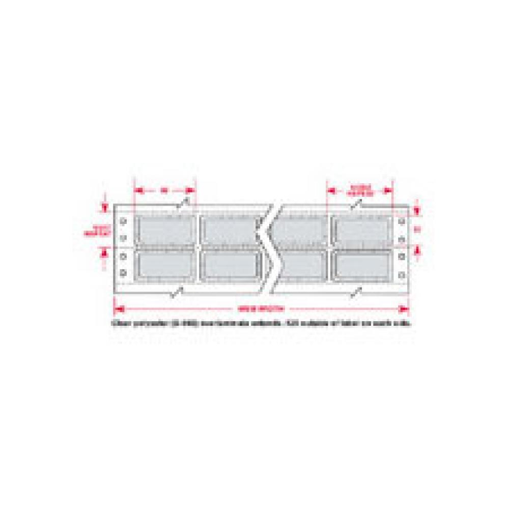 Label,Dot Mtx,B969AL,1x.5,Slv,5000LBL/PK
