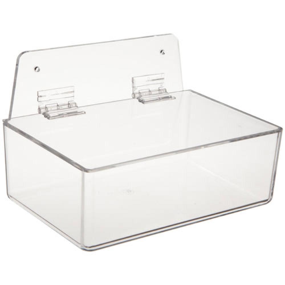 CLEAR DISPENSER WITH LID