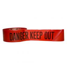 Brady 101349 - B912 3"X1000' BLK/RED DANGER KEEP OUT