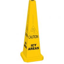 Brady 103682 - CONE-4SIDE-35H-YL/BK-ICY AREAS