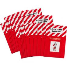 Brady 2112 - PRINZING LOCKOUT BOOKS 25/PK
