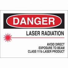 Brady 42835 - B555 7X10 RED/BLK/WHT DANGER