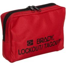 Brady 51172 - LOCKOUT BELT POUCH, RED 5"X7"