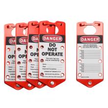 Brady 65970 - RED LABELED LOCKOUT HASPS