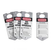 Brady 65971 - SILVER LABELED LOCKOUT HASPS
