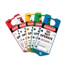 Brady 65975 - COLOR COMBO LABELED LOCKOUT HASPS