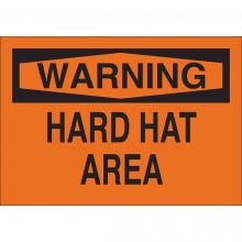 Brady 42823 - B555 7X10 BLK/ORG WARNING