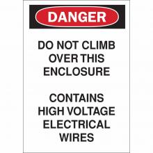 Brady 43363 - B555 10X7 RED/BLK/WHT DANGER
