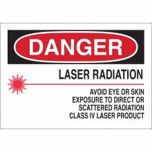 Brady 42837 - B555 7X10 RED/BLK/WHT DANGER