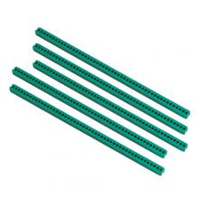 Brady 90893 - EZ 480/600 VOLT 7.6" GREEN BLOCK BAR PK5