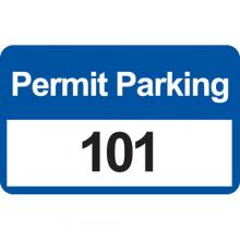 Brady 96246 - BUMPER TAGS, 101-200, BLUE