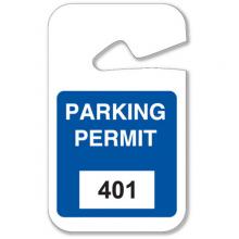Brady 96265 - 401 - 500, BLUE HANGING TAG