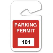 Brady 96271 - 101 - 200, RED HANGING TAG