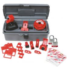 Brady 99308 - BREAKER LOCKOUT TOOLBOX,W/ STEEL LOCKS