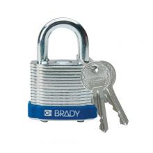 Brady 99504 - Steel Padlock 0.75 in Steel Shkl KD BU