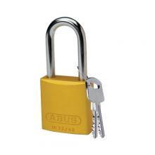 Brady 99618 - Alum Padlock 1.5" Alum Shackle KD YL