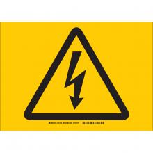 Brady 42739 - ELECTRICAL HAZARD SIGN