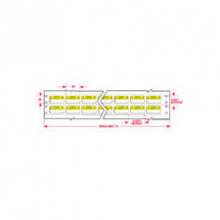 Brady SLDAT-1-619-10 - Lbl,B619,Blk/Yw,1x0.5,17021,10000/PK