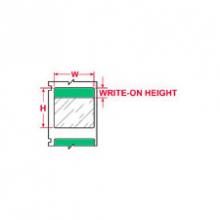 Brady WML-517-292-GR - Lbl,BrdMkr,B292,1.5x2.5,Gn/Clr,100/RL