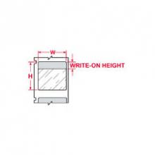 Brady WML-517-292-GY - Lbl,BrdMkr,B292,1.5x2.5,Gy/Clr,100/RL