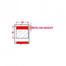 Brady WML-717-292-RD - Lbl,BrdMkr,B292,1.5x4,Rd/Clr,100/RL