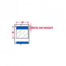 Brady WML-211-292-75-BL - Lbl,BrdMkr,B292,1x.75,Blu/Clr,250/RL