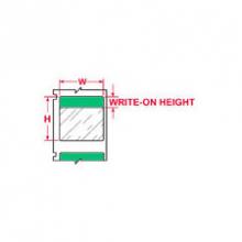 Brady WML-211-292-75-GR - Lbl,BrdMkr,B292,1x.75,Gn/Clr,250/RL