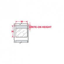 Brady WML-211-292-75-GY - Lbl,BrdMkr,B292,1x.75,Gy/Clr,250/RL