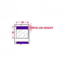 Brady WML-211-292-75-PL - Lbl,BrdMkr,B292,1x.75,Ppl/Clr,250/RL