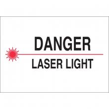 Brady 42865 - RADIATION & LASER SIGN