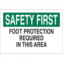 Brady 42817 - Sign,B555,10x7,SF FOOD P,1EA