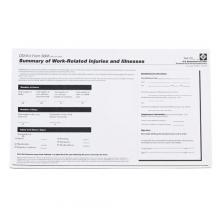 Brady OR300A - PRINZING OHSA FORM 300A 25/PK