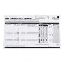 Brady OR300E - PRINZING OHSA FORM 300E 25/PK