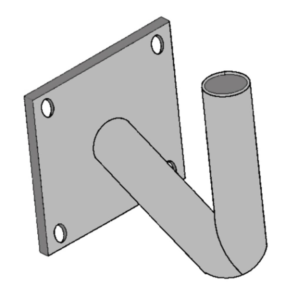 Right Angle BRKT, 2", BRNZ