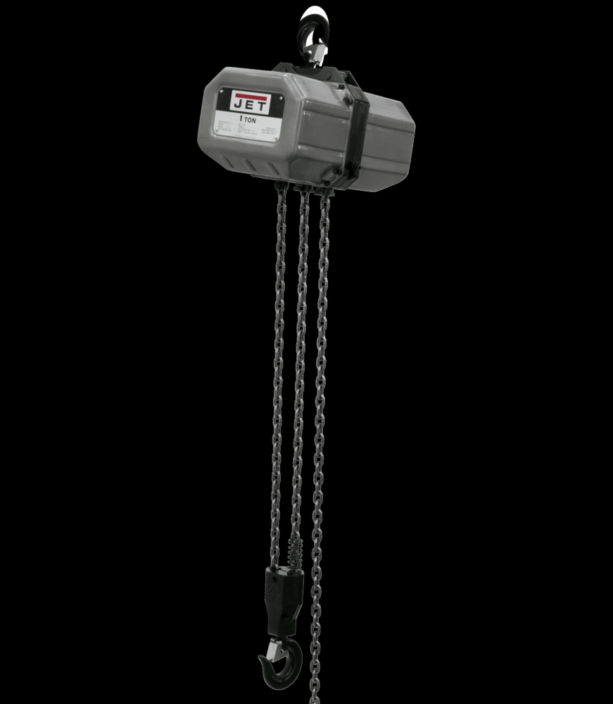 1SS-1C-10 1T ELEC HST 10' LIFT 1PH SHPEX
