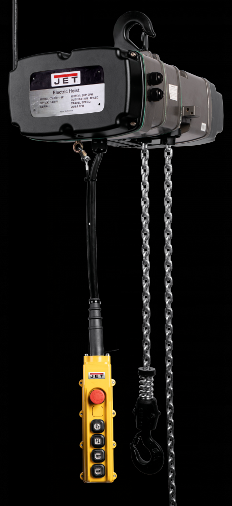 TS100-230-015 1T ELEC HST 15' LFT 3PH