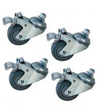 Jet - US JT9-98-0130 - 3 Swivel and Lock CASTER 7/8 (4 Pieces)