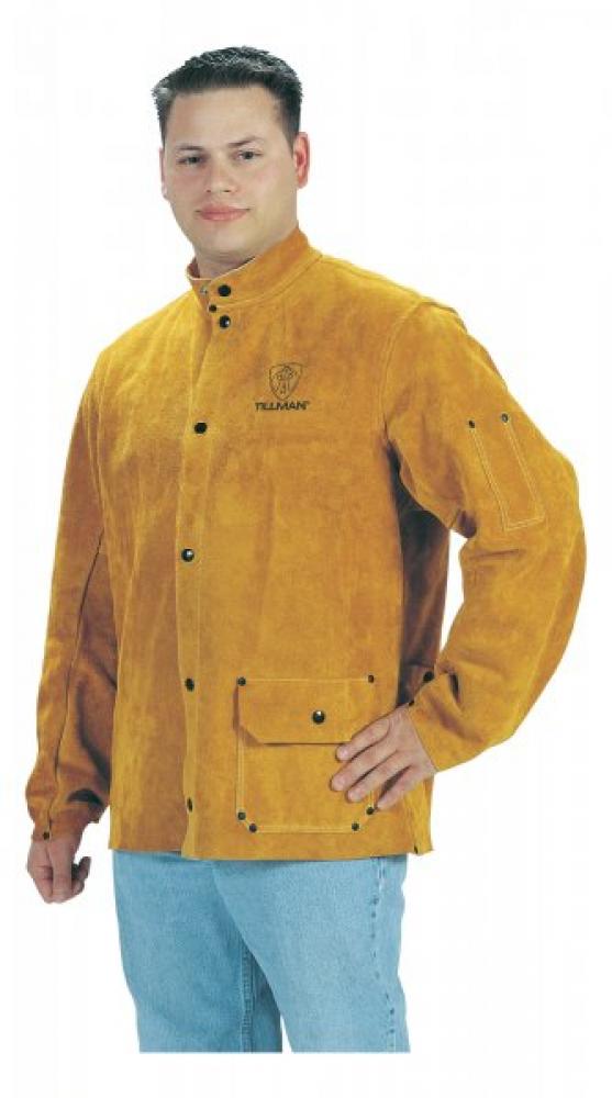 Bourbon Brown Premium Side Split Cowhide Jacket - 30"