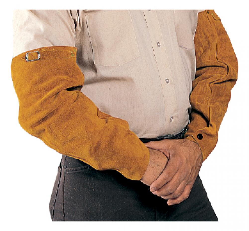 Bourbon Brown Premium Side Split Cowhide Sleeves - 18"